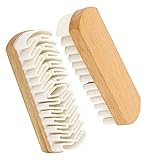 Cepillo para Zapatos de Gamuza, cepillos para Limpiar Ante,Crepe Cepillo de Gamuza para Zapatos Cepillo de crepé Resistente para una Limpieza cuidadosa de Botas Safe Grip Fácil de Usar.