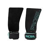 PICSIL Falcon Calleras para Cross Training, Grips con Almohadilla Extra para Mayor Protección y Confort, para Gimnasio, Box, Halterofilia, Previenen Ampollas y Desgarros, Unisex (G, Sin Agujeros)