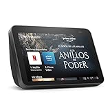 Echo Show 8 (2.ª generación, modelo de 2021) | Pantalla HD inteligente con Alexa y cámara de 13 MP | Antracita