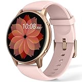 Reloj Inteligente Mujer, IP68 Impermeable Smartwatch Mujer, 1,3' Pantalla Táctil Reloj Deportivo Mujer, con Oxímetro, DIY Esfera Reloj, Monitor Sueño, Podómetro, Pulsómetro para Android iOS