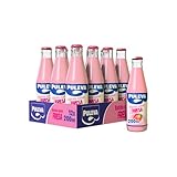 Batido Puleva de Fresa botella cristal 200ml – Pack 12 unidades