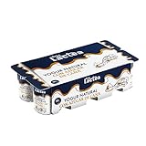 DIA LACTEA yogur natural con azúcar de caña pack 8 unidades 125 gr