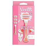 Gillette Venus ComfortGlide Spa Breeze Máquinilla de Afeitar Mujer + 3 Cuchillas de Recambio (el embalaje puede variar), cuchillas de afeitar mujer