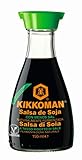 Salsa de Soja Kikkoman Baja en Sal 150 ml con dispensador