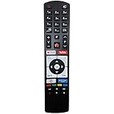 Nuevo RC4318P Mando a Distancia Reemplace para Telefunken 30101761/RC4318P Control Remoto para Vestel Finlux Telefunken Edenwood 4K Smart Television