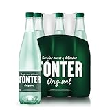 Fonter Agua Mineral con Gas, 6 x 1L