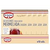 DR. OETKER - Gelificante para Mermelada Casera Pack 10 Uds x 3 Sobres (20g), Reducción Tiempo de Cocción a 3 min, Conserva Vitaminas y Color de la Fruta, Apto para Veganos, Mermelada con 75% de Fruta