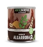 Drasanvi ECOSANA HARINA DE ALGARROBA CERTIFICADO BIO by - Aporte de fibra alimentaria - VEGANO - SIN GLUTEN - 350g