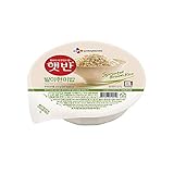 Arroz integral instantáneo cocido germinado coreano, sin gluten, Microondas (paquete de 6)