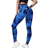 Neteson Leggings Deportivos Mujer Push Up Cintura Alta Mallas Anticeluliticos Sin Costuras Opaco Scrunch Butt Pantalones Gym Yoga Fitness Jogging Entrenamiento