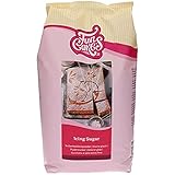 FunCakes Icing Sugar - Azucar Glas-, Azúcar Glaseado Refinado de Calidad Pastelera, Textura Ultrafina, Perfecto para Hacer Glaseado, Buttercream o para Extender El Fondant, Halal. 4 Kg. 4000 g