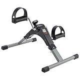 T-LoVendo Mini Bicicleta estática de pedales. Pedaleador. Maquina de ejercicio a pedales. Gimnasia en casa para manos y piernas.