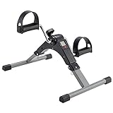 T-LoVendo Mini Bicicleta estática de pedales. Pedaleador. Maquina de ejercicio a pedales. Gimnasia en casa para manos y piernas.