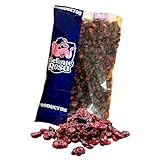 Arándanos Rojos Deshidratados - Bolsa de 1 Kg - El Elefante Rosa: Frutos Rojos Premium - Delicioso Snack Jugoso y Dulce, Arándanos rojos Secos Perfecto para Veganos - Aránadanos Naturales