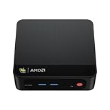 Beelink SER5 Pro Mini PC, AMD Ryzen 7 5800H (8C/16T, hasta 4,4 GHz), 16GB DDR4 RAM 500GB NVMe SSD Mini Ordenador de Sobremesa 4K 60Hz Triple Pantalla, WiFi6+BT5.2, HDMI2.0/DP1.4/USB3.2