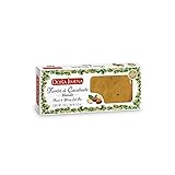 Doña Jimena Turrón de Cacahuete y Miel, Textura Cremosa, Calidad Suprema, Típico Dulce Navideño, Turrón Tradicional Sin Gluten, Almendra, 150 Gramos