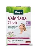 Kneipp, Valeriana Classic, Tranquilizante Natural para Dormir, Pastillas de Valeriana Relajantes, Alivian el Estrés y Favorecen el Sueño, 90 Grageas (200 mg)