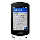 Garmin Edge Explore 2, Ciclocomputador de 3 Pulgadas, con GPS Intuitivo, Funciones de VO2, Registros personales, Unisex Adulto, Blanco, Única