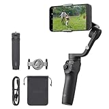 DJI Estabilizador para Smartphones OSMO Mobile 6, en Tres Ejes para teléfonos, Brazo Extensible Integrado, portátil y Plegable, estabilizador para videoblogs, vídeos de Youtube y TikTok, Slate Gray