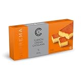 Castillo de Jijona - Turrón de Crema Catalana 200gr - Turrón Original - Tradición y Creatividad - Sin Gluten - Calidad Suprema - Receta Artesanal - Fabricado en España (Jijona)