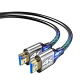 Zazalon Cable HDMI 4K 1.5M (4K/60HZ,18 Gbps) FullHD1080p,3D,Compatible con PS5/PS3, PC, Proyector, 4K UHD TV/HDTV