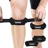 Rodilleras Menisco y Ligamento, Rodilleras Ajustable (2Pack)para Estabilizador de Articulación, Rodillera Deportiva Rotuliana Compresión para Hombre y Mujer, Soporte de Rodilleras para Correr, Saltar