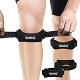 Rodilleras Menisco y Ligamento, Rodilleras Ajustable (2Pack)para Estabilizador de Articulación, Rodillera Deportiva Rotuliana Compresión para Hombre y Mujer, Soporte de Rodilleras para Correr, Saltar