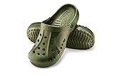 ESTRO Zuecos Hombre Verano Goma - Unisexo Zuecos Hombre Zapatillas Verano Hombre Zuecos Mujer Verano Goma Ligero PZ1 (41, PZ78 Verde)