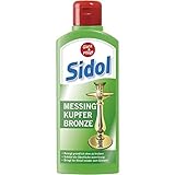 Sidol Latón Cobre Bronce Pulido Fiable Para Puerta Y Ventanas - 250 Ml