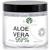 Aloe Vera Gel, Gel Aloe Vera Cultivo Orgánico, 100% Natural, Hidratante Piel Cabello, After Sun, Antiarrugas, Anti Acné, Reafirmante, Anti Estrías, 250 ml