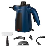 Taurus - Limpiador a vapor Rapidissimo Clean Pro 1050W | Presión 3,5 bares | Gran caudal de vapor 45g/min | Elimina el 99,99% de virus y bacterias |Depósito de 350 ml | Cable 3m | 9 accesorios