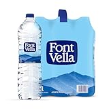 Font Vella Agua Mineral Natural, 6 x 1.5L