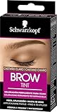 Schwarzkopf Brow Tint - Tinte De Cejas Castaño Claro Tono 5.1 – Coloración permanente - Color natural y duradero de hasta 4 semanas