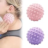 Bolas de Masaje Miofascial,Sport Bolas de Masaje,Pelota Masaje Muscular,Bola de Masaje de Pies,Masajeador de Pies,Massage Balls para Rehabilitación,Herramienta de Masaje Miofascial 2 Piezas Tokaneit