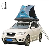 Sport Tent Tienda de campaña inflable para 2 personas con bomba, impermeable de 3000 mm para SUV, UPF 50+, tienda de campaña para vehículo, camping y viajes al aire libre (tienda sola)