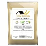 Harina de almendra (1 KG) | PREMIUM | Sin gluten | Apta para dietas Keto (5,4g x 100g carbohidratos) | Vegano | 100% natural | Producto de España