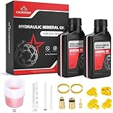 CHUMXINY Kit Purgado Frenos para Shimano Gama de Frenos de Disco Hidráulicos, Incluye 300ML de Iíquido de Frenos Mineral, Embudo Transparente e Instrucciones.