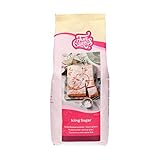 FunCakes Icing Sugar - Azúcar Glas Refinado de Calidad Pastelera, Textura Ultrafina, Perfecto para Hacer Glaseado, Buttercream o para Extender El Fondant, Halal. 900 g