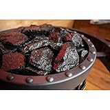 Harvia Piedras para sauna de Vulcanita, 20 kg, color negro, para estufa de sauna finlandesa, 5-10 cm