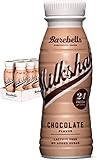 Barebells Milkshake - Batido Proteinas - 24g Proteína x Batido - Sin Lactosa - Sin Gluten - Sin Azúcares Añadidos - Chocolate - Sabor a chocolate - Pack 8 Batidos x 330ml