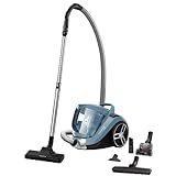 Rowenta Compact Power XXL Aspiradora con cable sin bolsa, motor EffiTech, depósito suciedad 2,5L, tecnología ciclónica, cabezal alta eficiencia, accesorio para mascotas, aspiradora silenciosa, RO4871