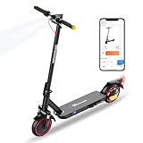 EVERCROSS EV85F Patinete Electrico Adultos, 8.5'' Electric Scooter Plegable - App, Motor de 350W, Batería de 7.8AH, Peso de 15KG, Carga máxima de 120KG, Doble Freno, Amortiguadores Dobles