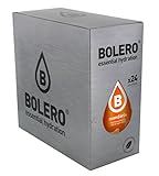 Bolero Bebida Instantánea sin Azúcar, Sabor Mandarina - Paquete de 24 x 9 gr - Total: 216 gr