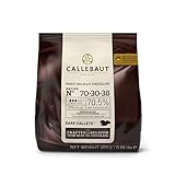 Chocolate negro en gotas Callebaut 70% bolsa de 400 gramos