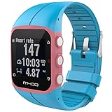 CHULN Silicona Correas Compatible con Polar M400/M430, GPS Running Smart Sports Watch Correa de Pulsera de Reemplazo.