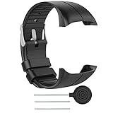 Correas de Reloj para Polar M400/M430 Correa de Silicona Suave con Hebilla de Metal