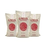 El PAELLER - Arroz Albufera D.O Valencia | Ideal para Paellas y Arroces Caldosos | Pack de 3 uds. de 1 kg.