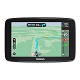 TomTom GPS para coche GO Classic, 6 pulgadas, con tráfico y prueba de radares gracias a TomTom Traffic, mapas de la UE, actualizaciones a través de WiFi, soporte reversible integrado