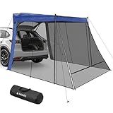 Navaris Tienda de Campaña para Coche - Carpa para Coche 3-4 Personas 290 x 200 cm - Avance Furgoneta Porton Trasero Fácil Montaje - para SUV 4x4 Crossover Furgonetas y Caravanas