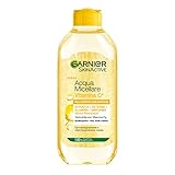 Garnier SkinActive - Agua micelar todo en 1 con vitamina C, para pieles apagadas y sin uniformes, sin aclarado, 400 ml